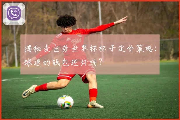 揭秘麦当劳世界杯杯子定价策略：球迷的钱包还好吗？